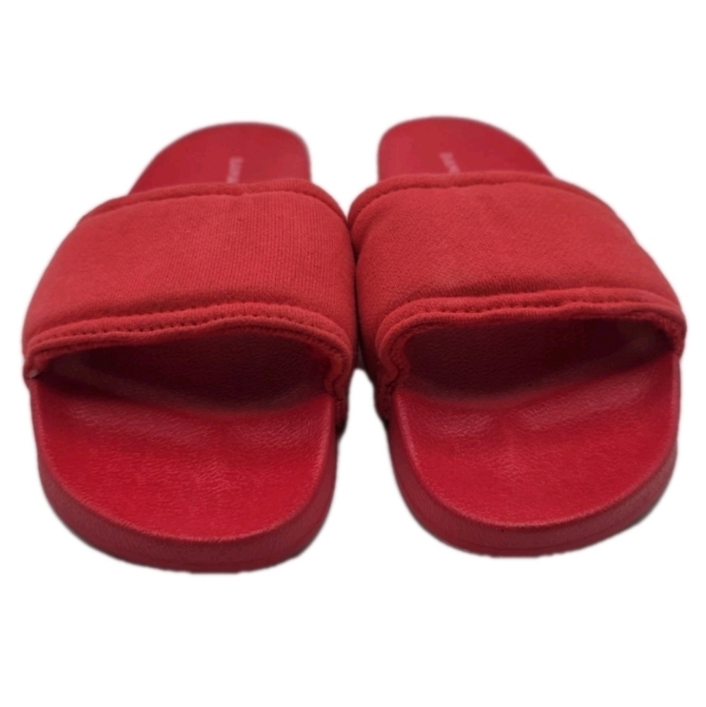Bamabones Pilo Slide Sandals Red Size 7 / 8 Washable Comfort Streetwear NEW NWT - Picture 6 of 12
